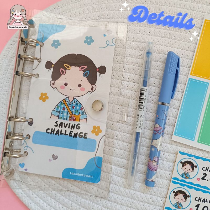 

Set Hemat Binder Keuangan Comel^^