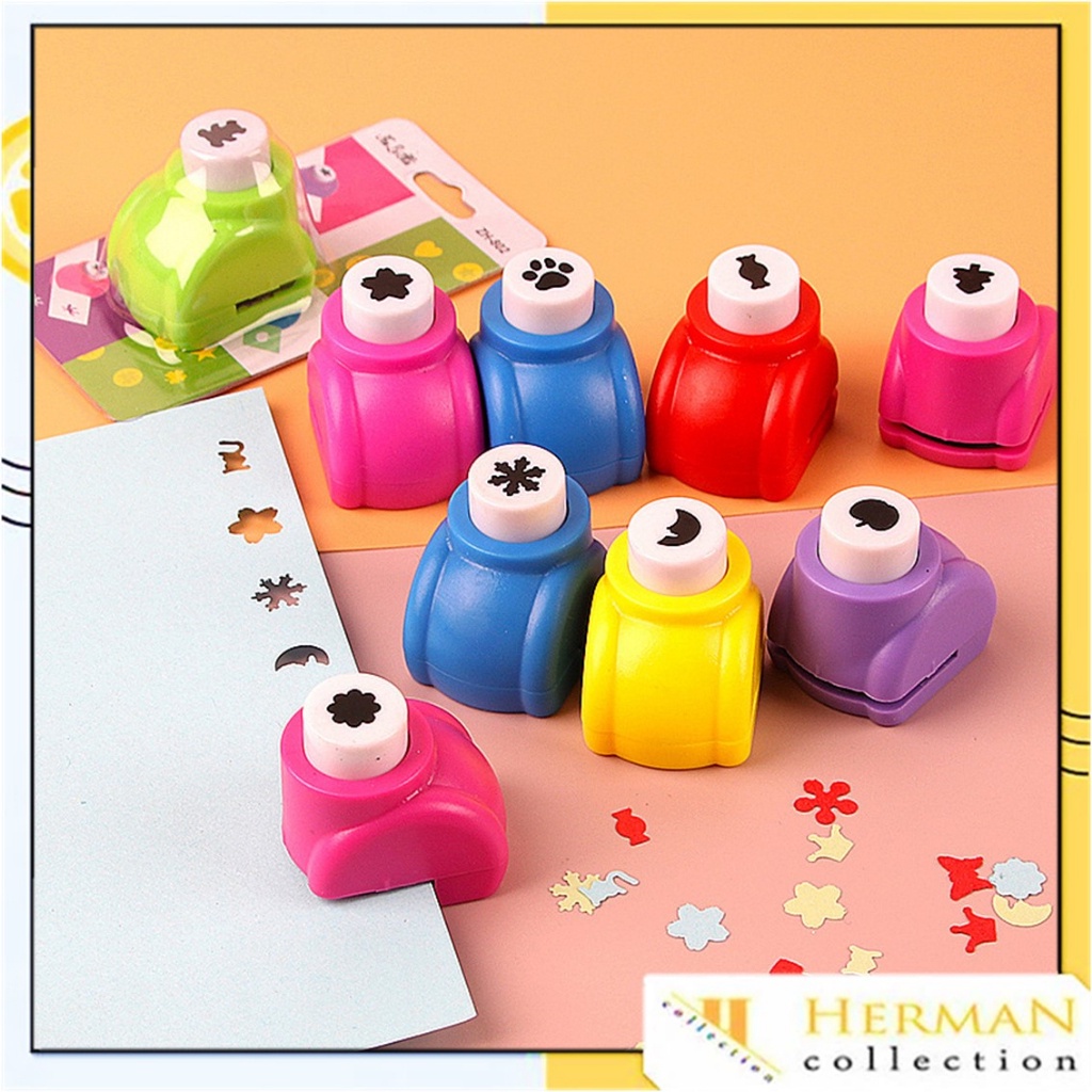 

HC Pembolong Kertas Mini Berbagai Bentuk Hewan Lucu Paper Cutting Embossing Craft Puncher DIY Cetakan Pemotong Nori Puncher Bento Alat Pemotong Rumput Laut Kertas Scrapbook Paper Punc Bentuk Bintang t