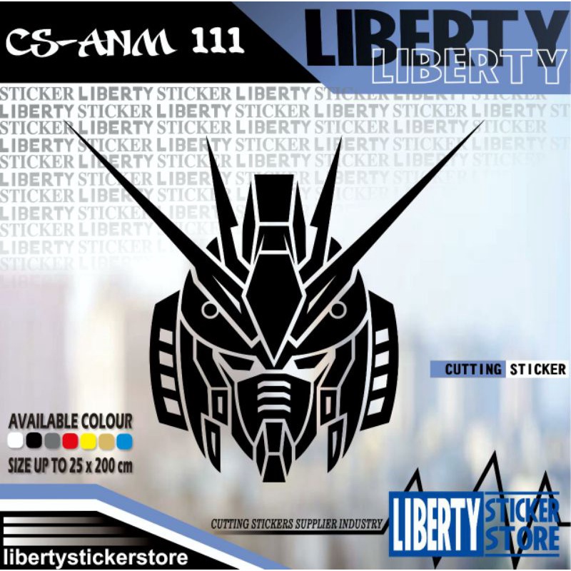 MEDIUM Cutting Sticker Gundam RX 93 Nu | Cutting Stiker Gundam RX 93 Nu | Cutting Anime | Cutting St