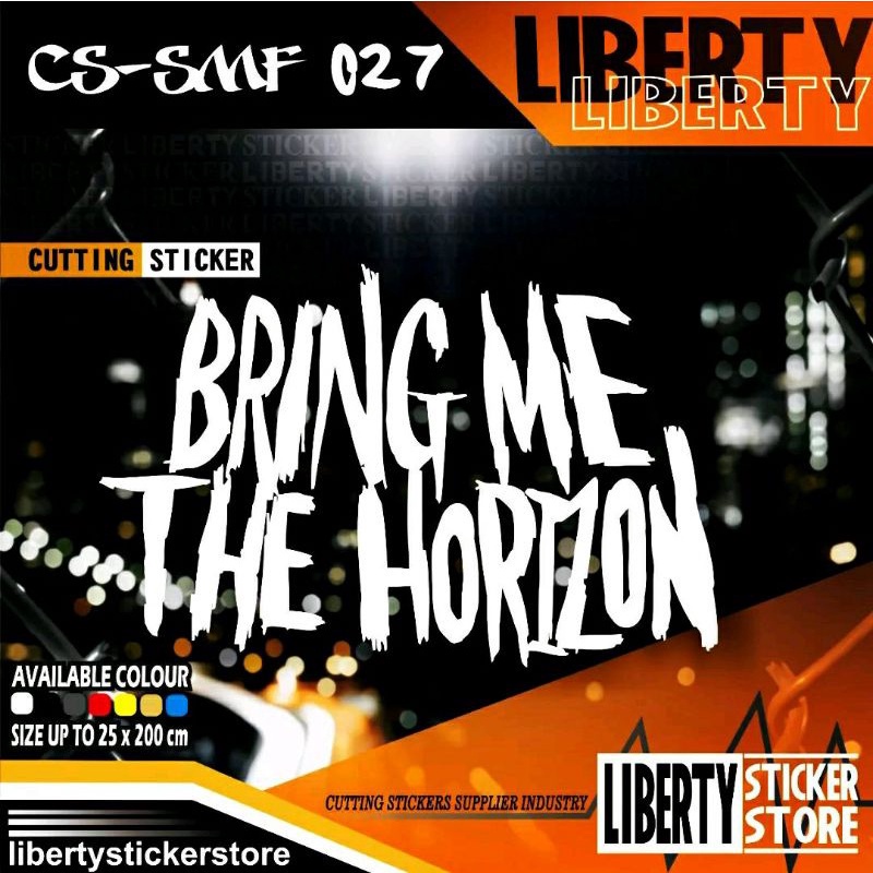 Cutting Sticker Bring Me The Horizon | Cutting Stiker Bring Me The Horizon | Cutting Sticker BMTH | 