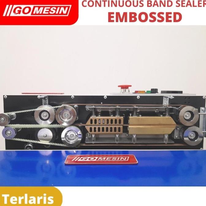 Continuous Band Sealer Fr 880 Horizontal Mesin Press Segel Fr-800P