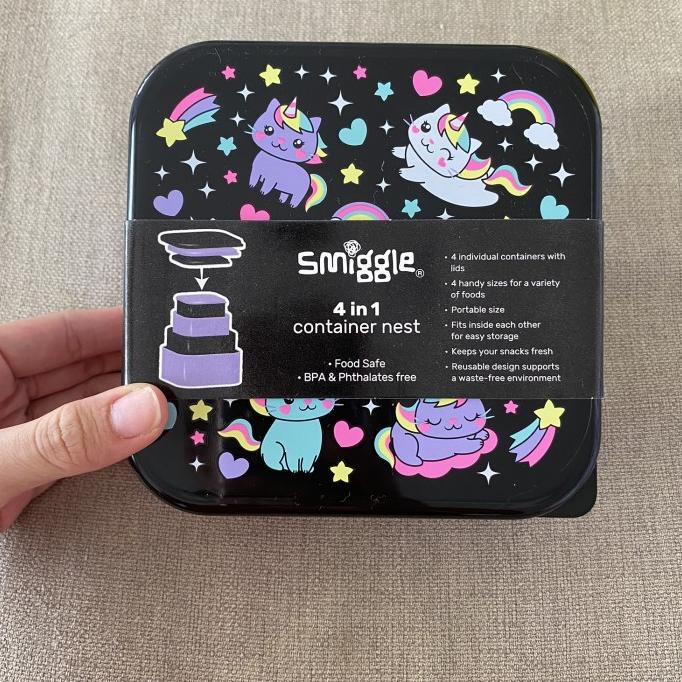 TERLARIS Smiggle original lunchbox kotak makan