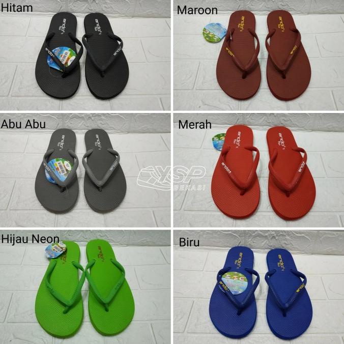 SENDAL JEPIT KARET ANDO NICE SPONS WANITA PRIA/SANDAL JEPIT ANDO SPON