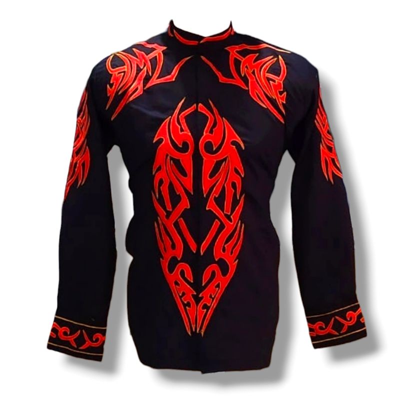 ( COD ) KOKO BORDIR ADDHIBA JRG HITAM MERAH