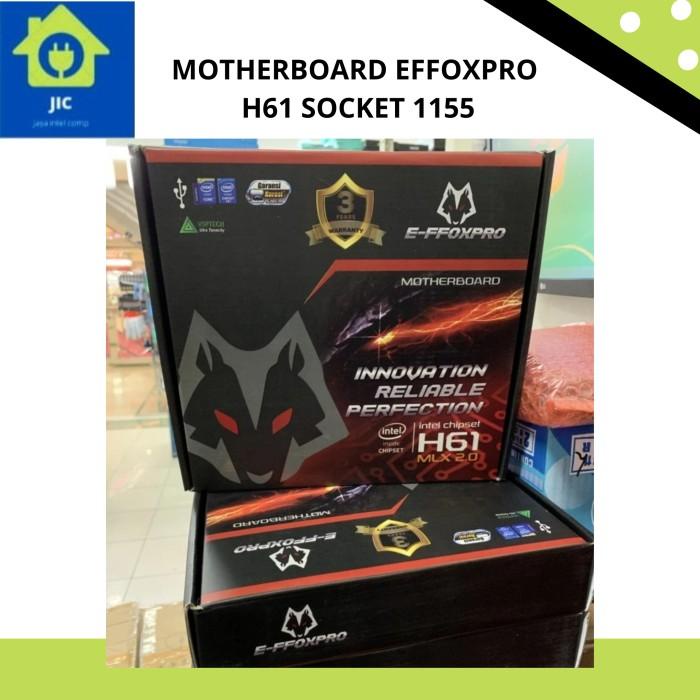 MOTHERBOARD EFFOXPRO H61 SOCKET 1155