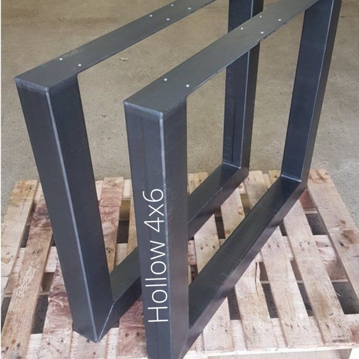 Terbaru Kaki Meja Besi Hollow Galvanis 4X6 Promo Terlaris