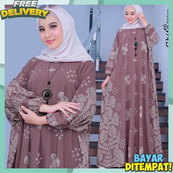 Bsju Idul Fitri Dress Wanita Gamis Lebaran Gami Ibuk Busui Ibu2 Kondangan Mewah Long Gamis Lebaran G