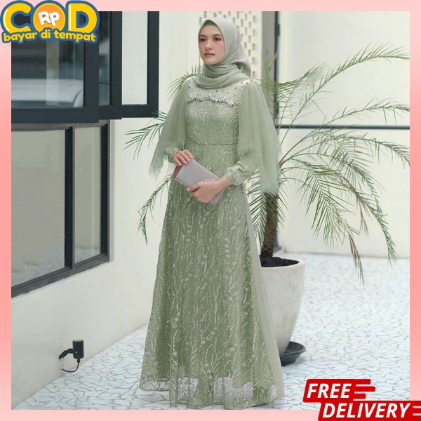 Famis Waita Games Aesthetic Gamiss Lebaran Gamis Estetik Gamis Wanita Kekinian Dreas Syari Dres Musl