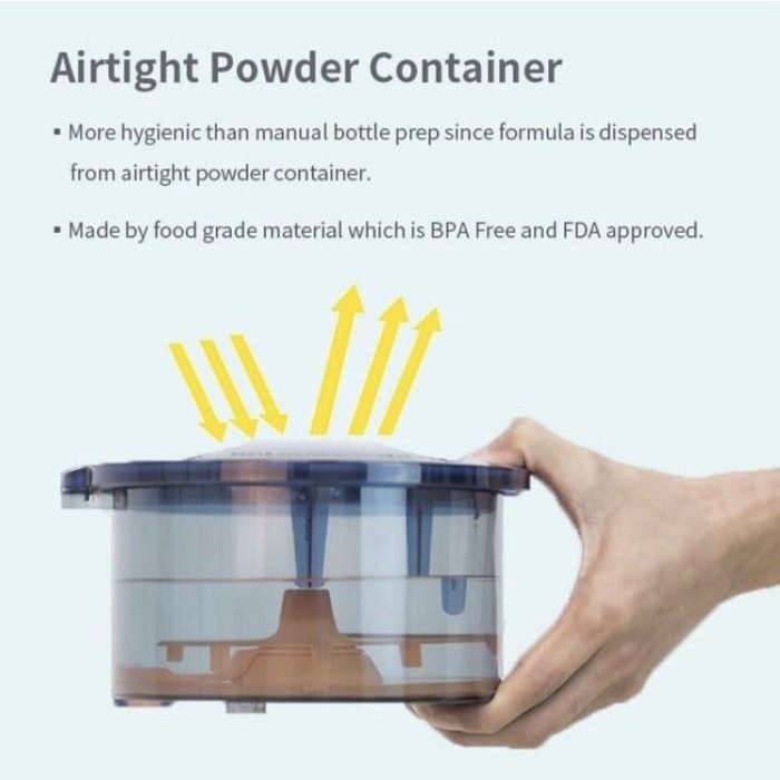 Burabi Smart Formula Milk Maker Plus / Mesin Susu Formula Otomatis