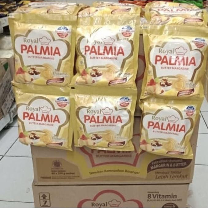 

Margarin royal palmia 1 dus / mentega royal palmia 1dus Grab gojek