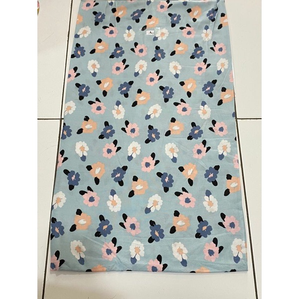 Kain rayon viscose premium motif bunga