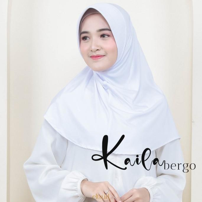 Terbaik Hijab Instan /Jilbab Bergo Eltu /Kaila Bergo Eltu Berkualitas