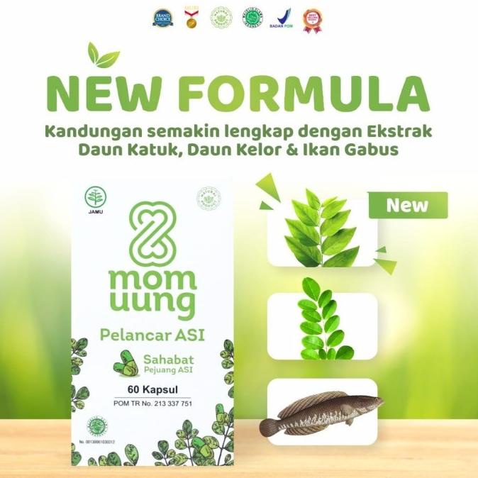MOM UUNG ASI Booster / Kelorcap MOM UUNG Herbal