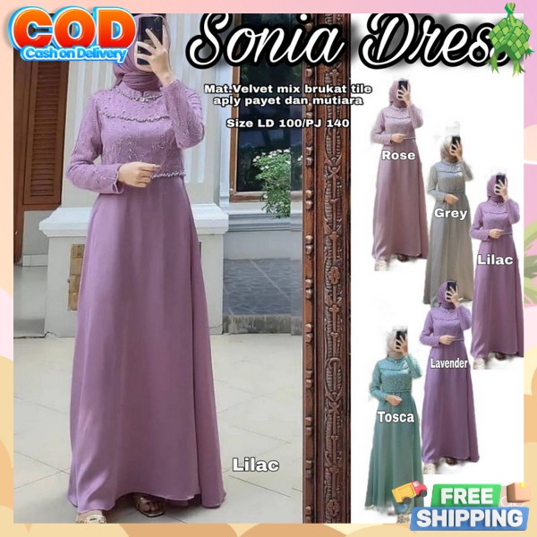 Pakaian Wnta Muslimah Gsmis Kekinian Terbaru Baju Lebaran 2024 Import Baju Gamis Wanita Remaja Gamis