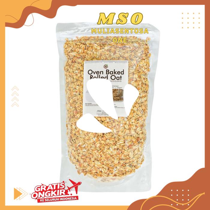 

OVEN BAKED ROLLED OAT / ROLLED OAT PANGGANG 500 GR PRODUK BAHAN BERKUALITAS TINGGI !!