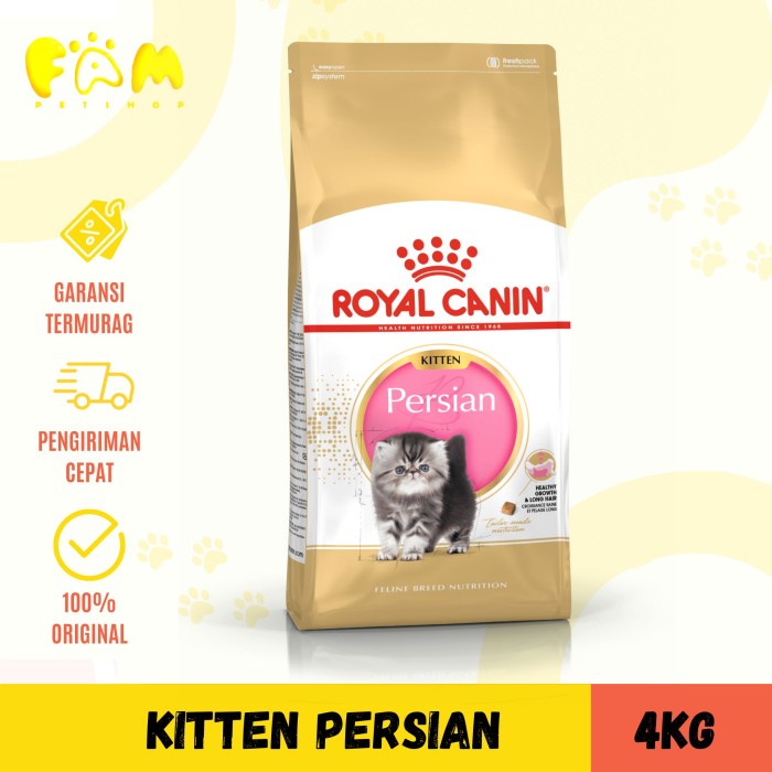 ROYAL CANIN KITTEN PERSIAN 4KG - CAT FOOD ROYAL CANIN