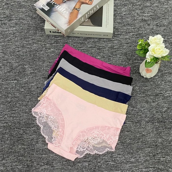 Paket 10 Buah/Paket 10 Pcs/Setengah Lusin/1Lusin/ 1 Lusin /1Kodi Celana Dalam Wanita Sexy 501 Es