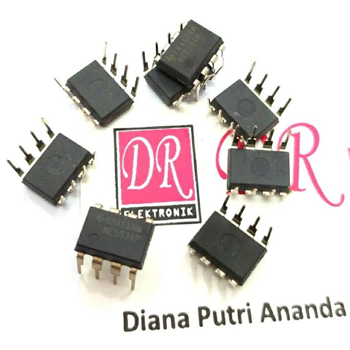 IC JRC Original Texas NE5534P NE5534 LM5534 LM NE 5534 5534P DIP-8 dre3 Murah