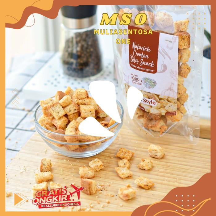

SIMPLY PREMIUM CROUTON BITES SNACK CAJUN STYLE 60 GR PRODUK KUALITAS BERKELAS !!