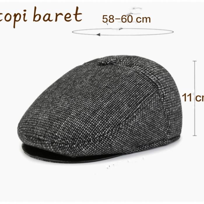 TOPI BARET PRIA VARIAN 3 WARNA-IMPOR