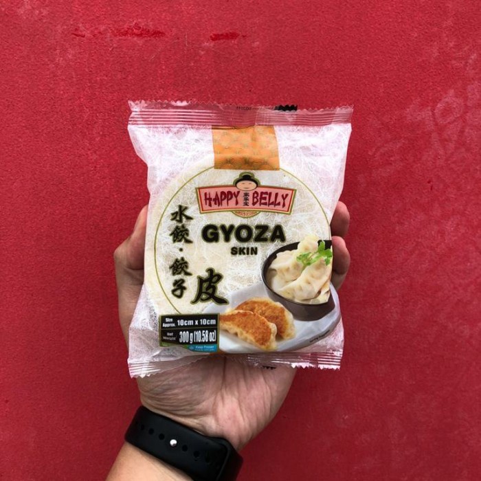 

Terbaru Gyoza Skin Kulit Gyoza Happy Belly 300Gr Promo Terlaris