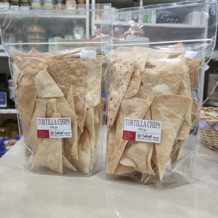 

Terbaru Tortilla Chips Gandum (No Msg) 150Gr Promo Terlaris