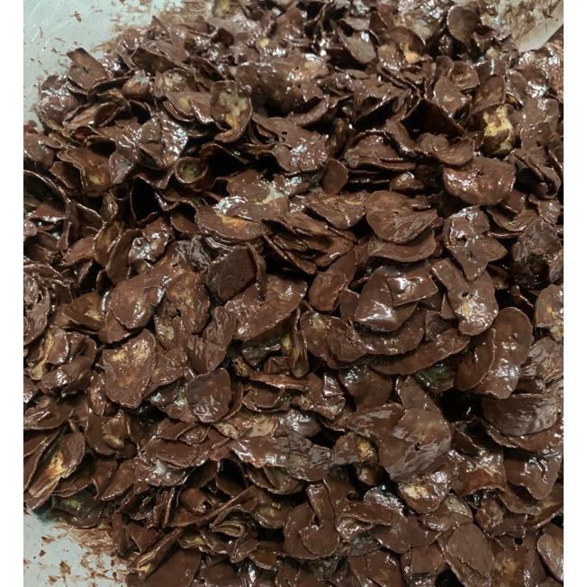 

Kripik Pisang Coklat Lumer/ Banana Chips Celan Viral Kekinian 250Gr