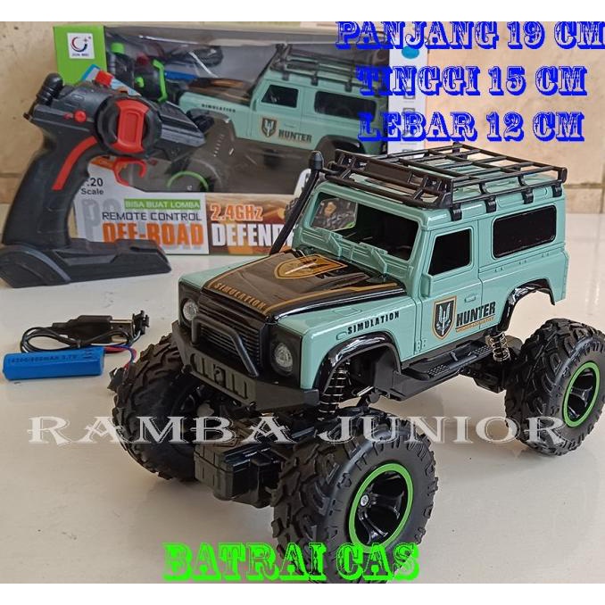 Mobil Remote Control Ban Besar Sand JEEP 1:20 Rc Offroad 2,4G