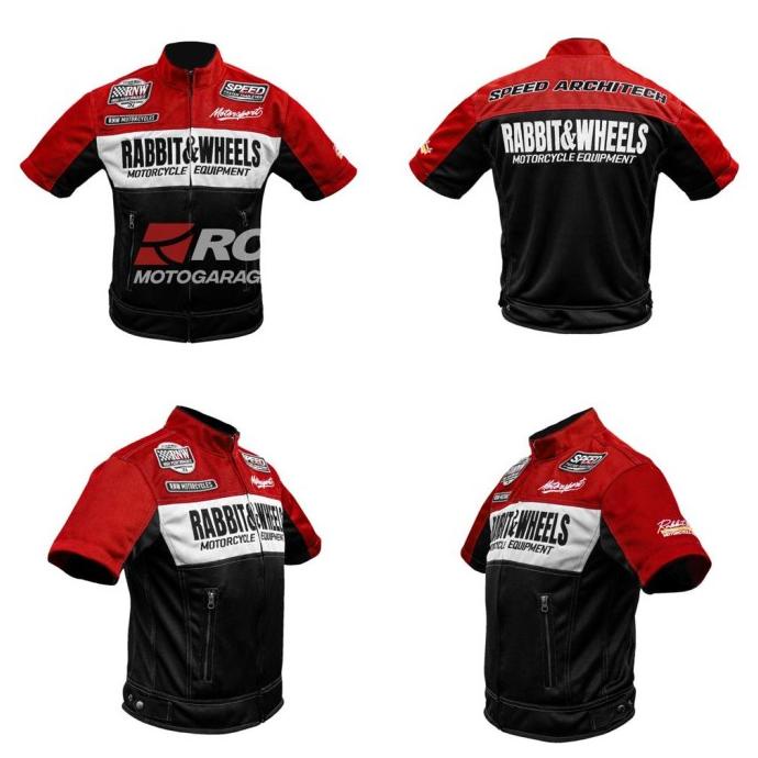 PROMO Jaket - Rabbit and Wheels Polo Mesh Red Original