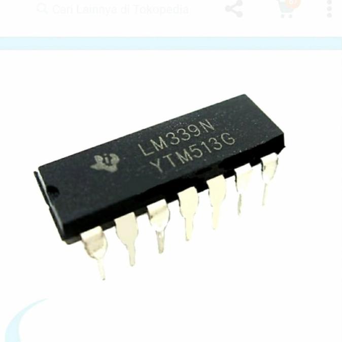 IC original LM339 dip-8 LM339N LM 339N 339 ic339 dre3 Berkualitas