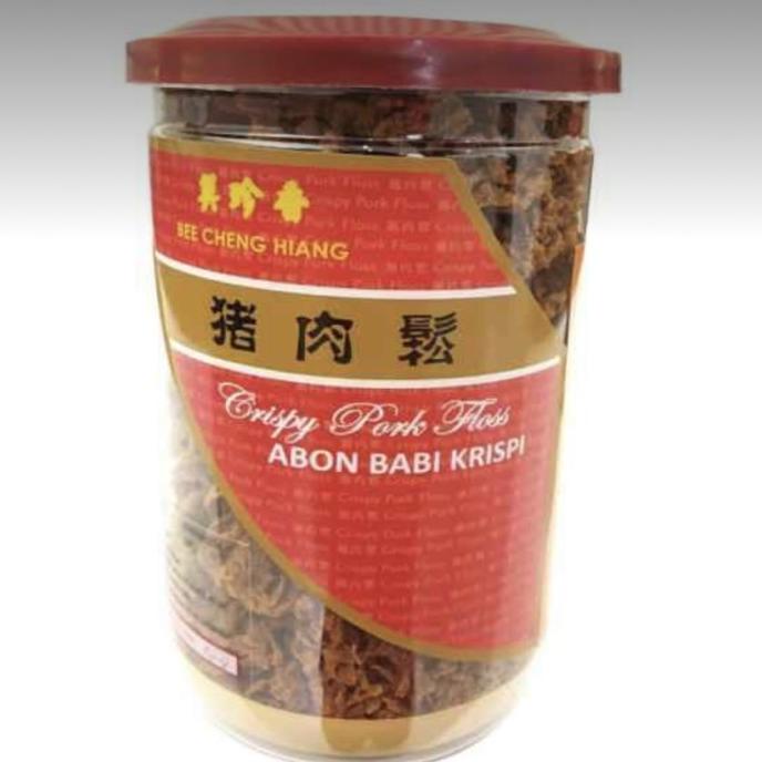 Terbaruuu!!! Bee Cheng Hiang Abon Babi Crispy Pork Floss Singapore 200