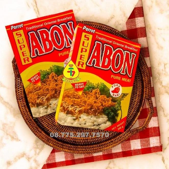 

Abon Babi Super Parot / Parrot Instan Siap Saji / Pakai Makan Non COD