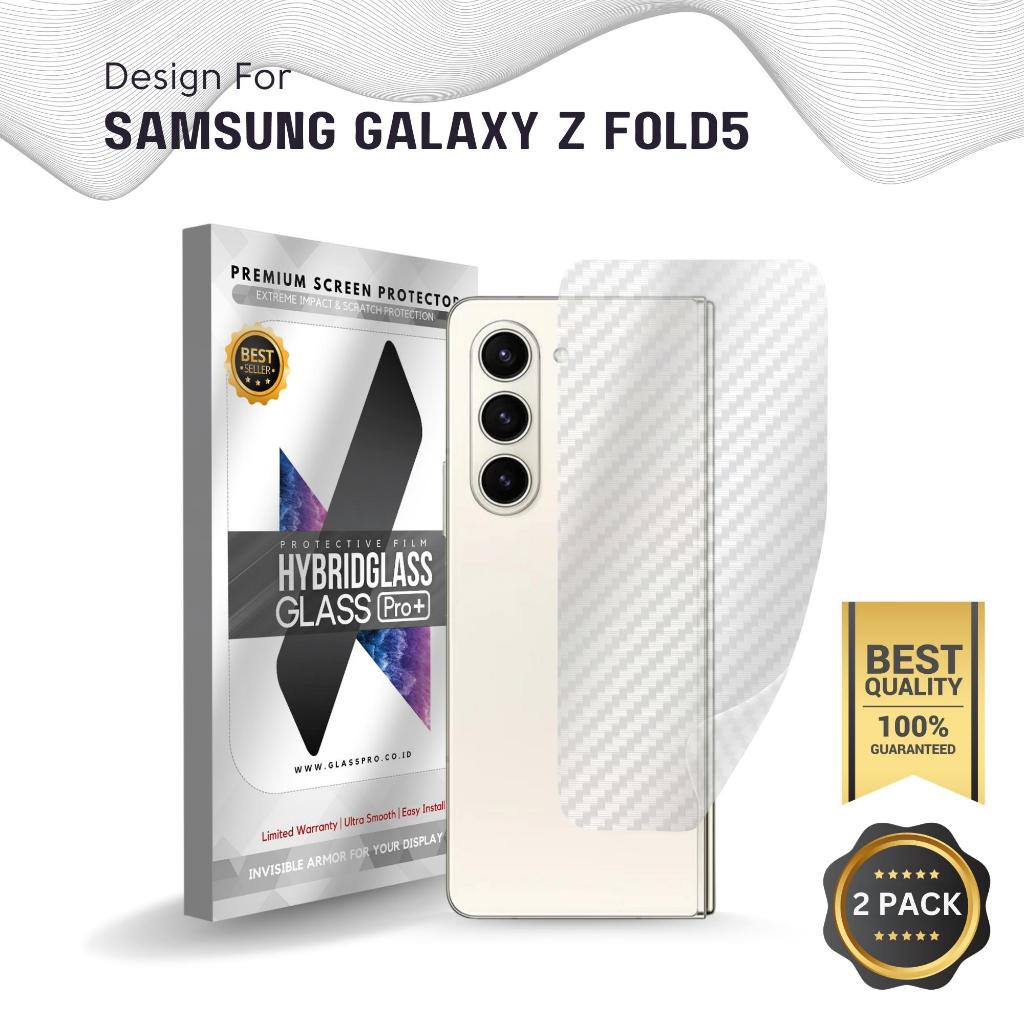 Fiber Guard Screen Protector Samsung Galaxy Z Fold5 Z Fold 5 Back, 3D Anti Gores Belakang Premium, C