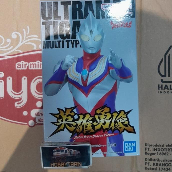 TERLARIS BANPRESTO HERO BRAVE STATUE ULTRAMAN TIGA MULTI TYPE 2 FIGURE