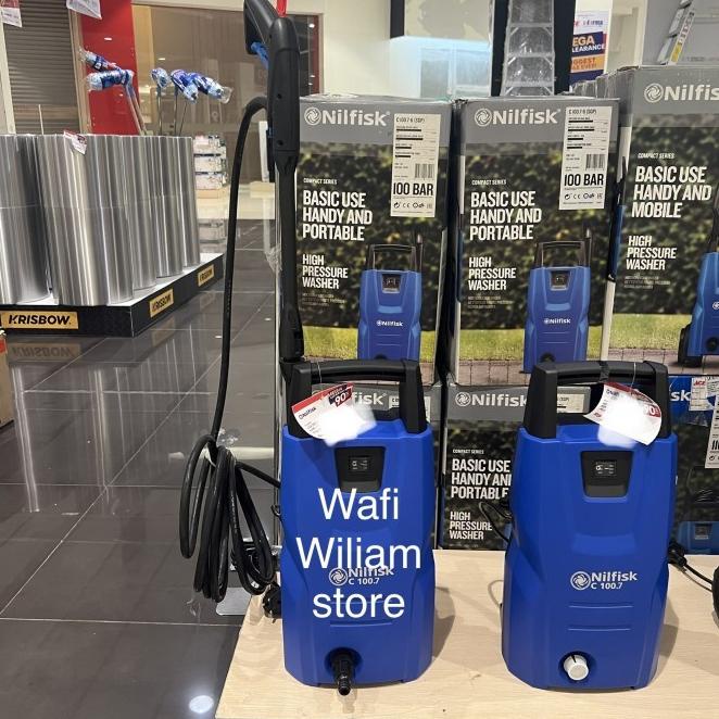 Nilfisk High Pressure Jet Cleaner C100.7/Mesin Steam Cuci Mobil
