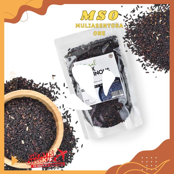 

NATURAL BLACK GLUTINOUS RICE/BERAS KETAN HITAM 250 GR PRODUK BEST PRODUK !!