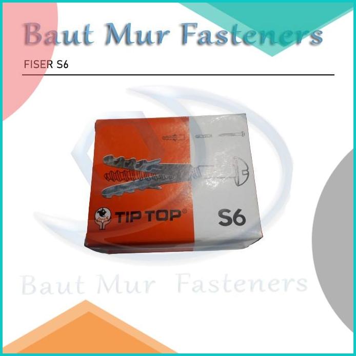 fiser S6 dan skrup / Fisher S6 dan stapping / fisher / box 16novz3 par
