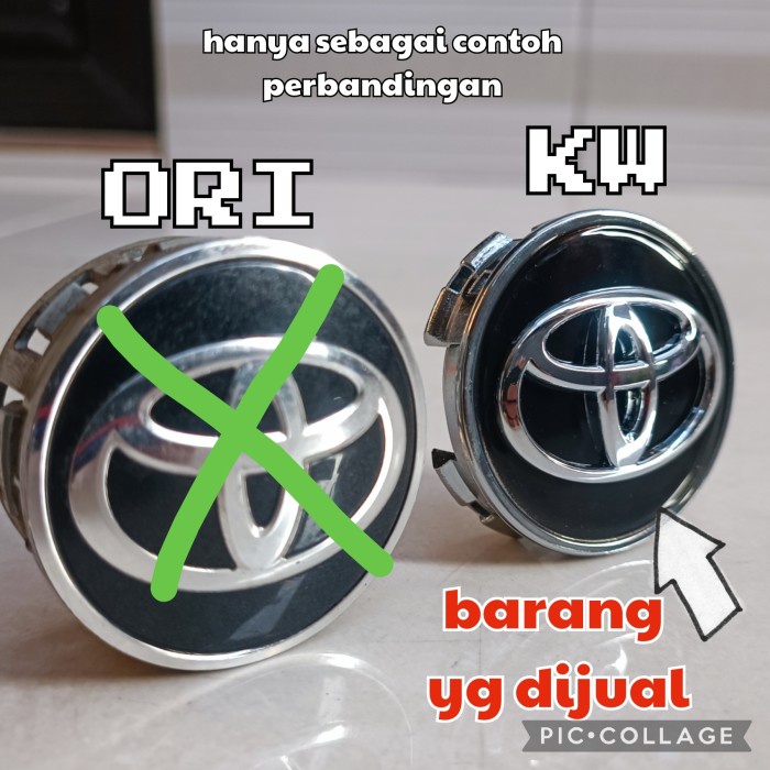 Dop Roda Tengah Tutup Dop Velg Toyota Sienta Barang Kw Kode Ha055