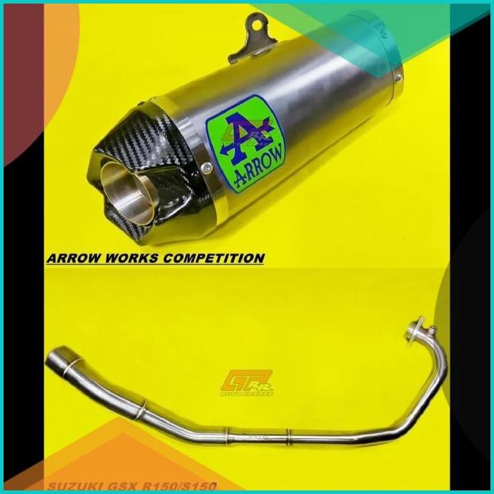 Knalpot Arrow Works Competition Fullsystem Suzuki GSX 150 R150 S150 16