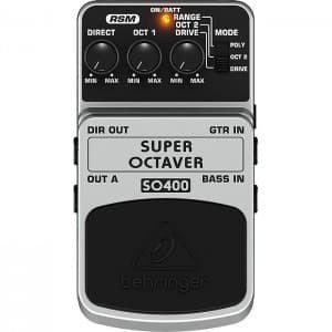 Behringer Super Octaver So400 Guitar/Bass Effects Pedal Original Dan Terpercaya