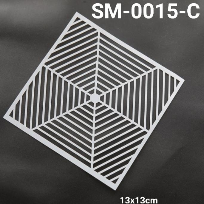 

TERLARIS GR-SM-0015 Cake stencil stensil kue motif ukiran batik lace renda