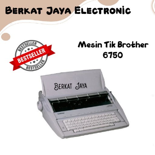 

Mesin ketik electrick Brother GX-6750