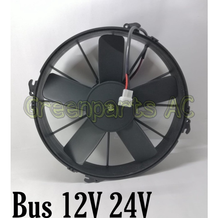 Ekstra Fan - Kipas Ac Mobil Bus 12Inch 12V Kode Ha353