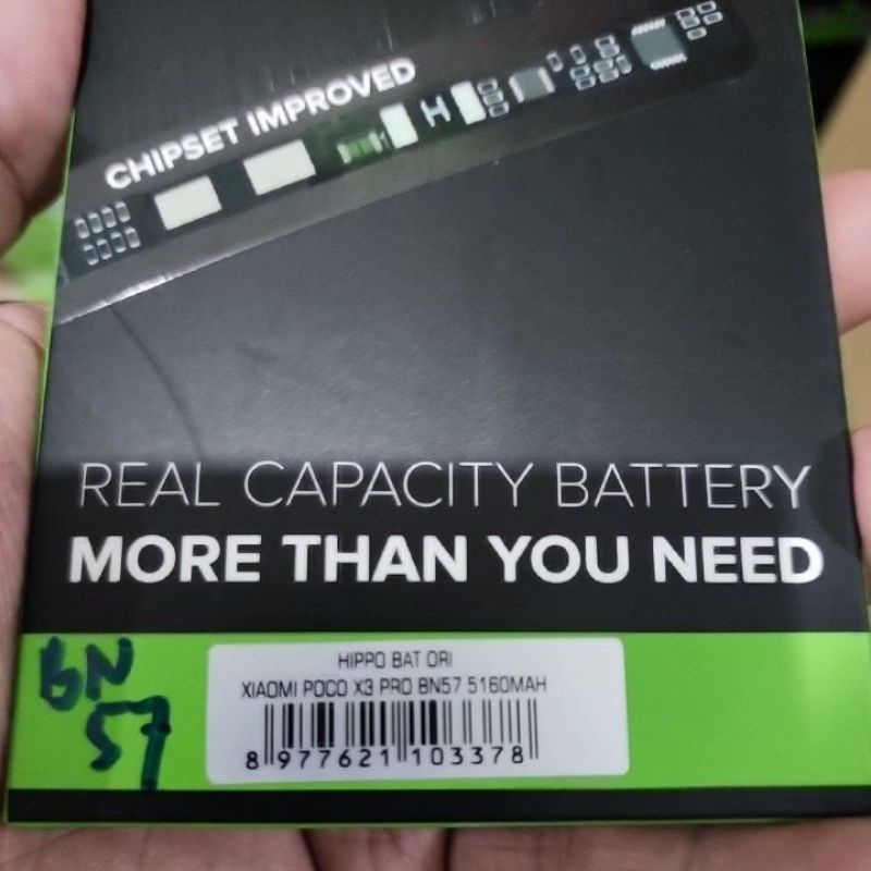 [ELECTROPICALLY] BN57 XIOMI POCO X3 BATRE Baterai Hippo XiaoMi BN57 POCO X3 PRO ( BN57 )