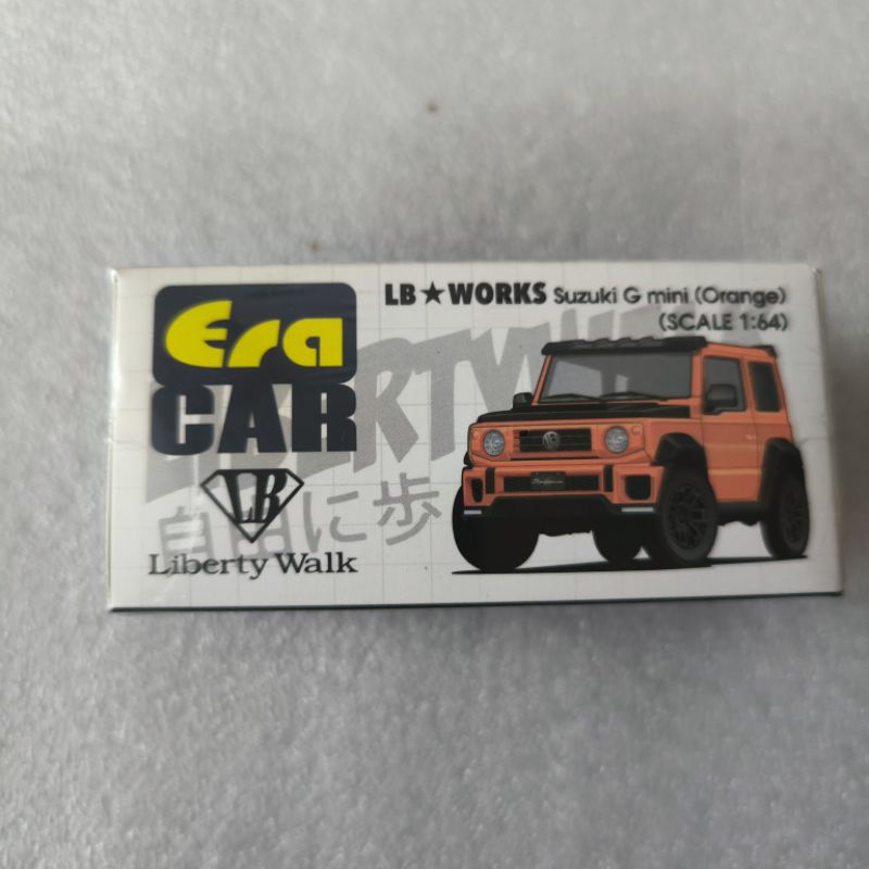ERA CAR 1/64 LB WORKS SUZUKI G MINI MATT ORANGE