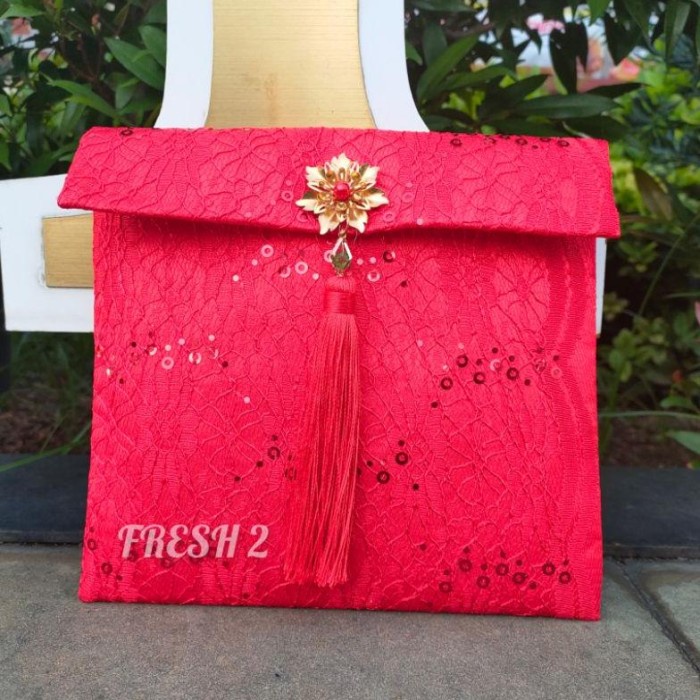 

New! Angpao Imlek Kain Merah / Angpao Imlek Orang Tua / Angpao Kain Untuk Limited