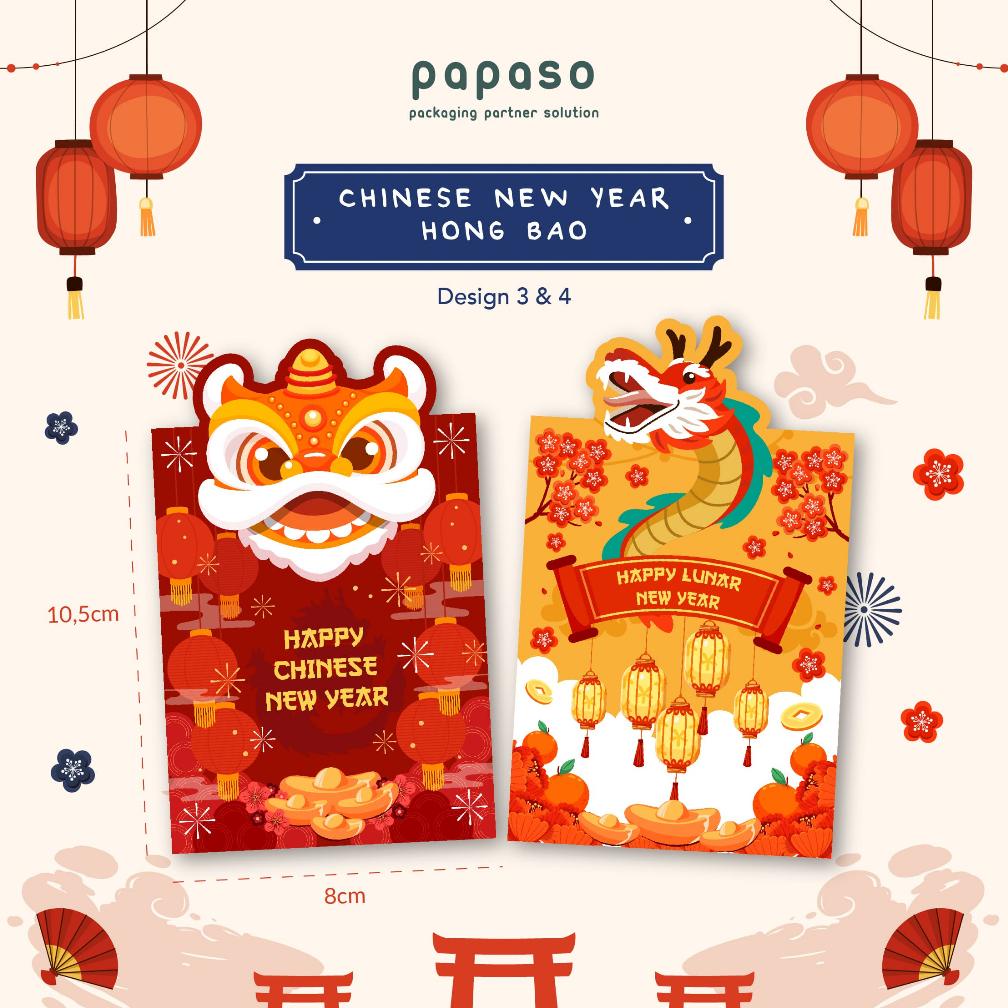 

Viral Angpao Imlek 2024 / Amplop Tahun Baru Chinese New Year (Isi 5pcs) Berkualitas