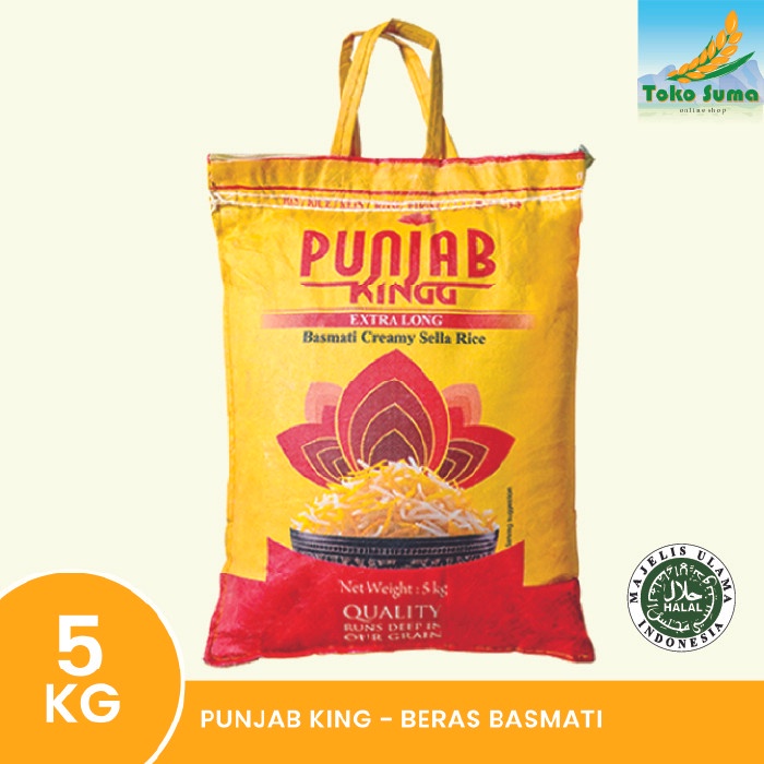 

Punjab King Beras Basmati 5KG