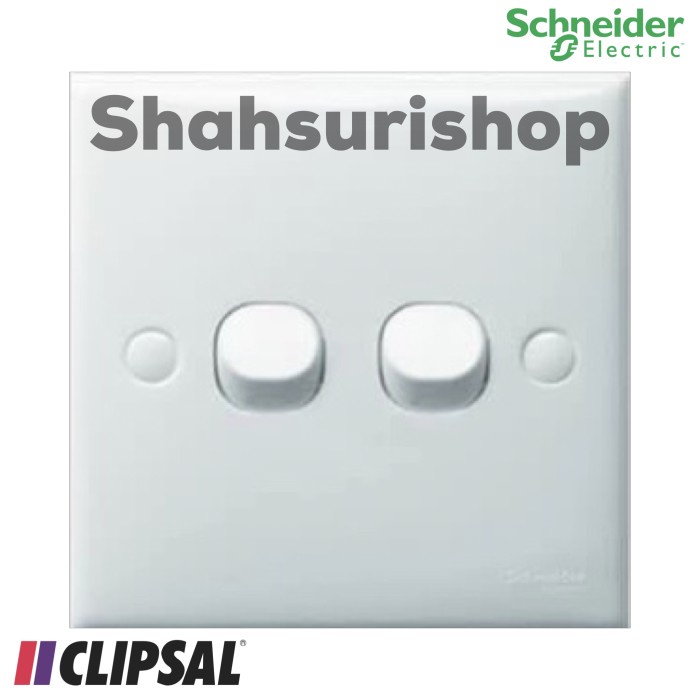 SAKLAR SERI DOUBLE SCHNEIDER CLIPSAL CLASSIC INBOW