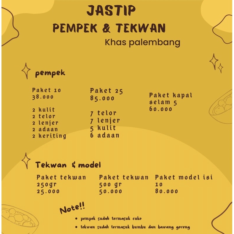 

( hanya untuk yg po) pempek tekwan dari palembang